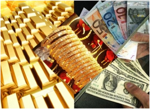 Giá USD tăng kịch điểm giá vàng biến động không nhiều