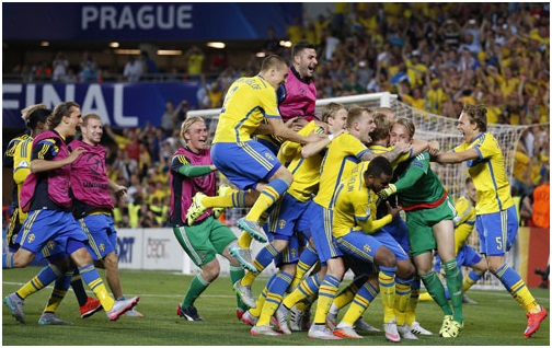 Thụy Điển vượt qua Bồ Đào Nha giành cúp vô địch U21 châu Âu