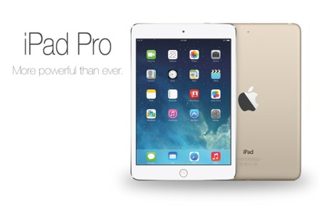 Tháng 10 Apple trình làng iPad Pro?