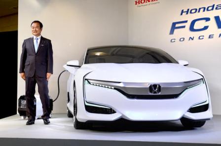 Honda hé lộ thông tin về mẫu sedan chạy pin nhiên liệu mới