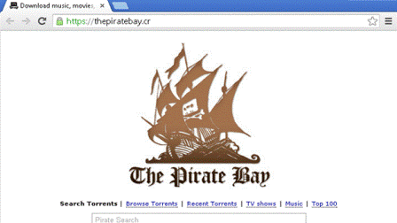The Pirate Bay bị đánh sập trên phạm vi toàn cầu