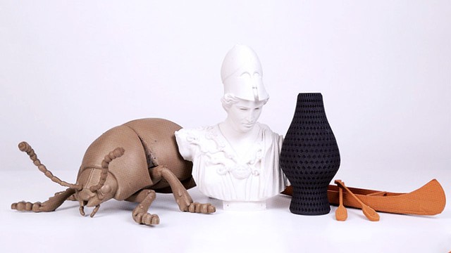 Vật liệu in 3D mới tại CES có khả năng 'bắt chước' kim loại, đá vôi và gỗ