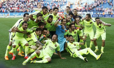 Barcelona lần thứ 23 vô địch La Liga