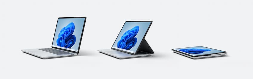 Microsoft cải tiến đáng kể trong sản phẩm mới ra mắt Surface Laptop Studio và Surface Pro 8