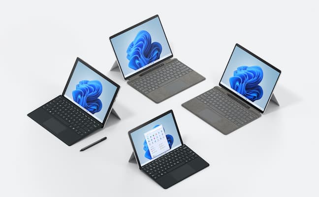 Microsoft cải tiến đáng kể trong sản phẩm mới ra mắt Surface Laptop Studio và Surface Pro 8