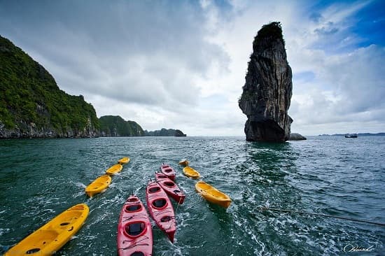 Những điều cần lưu ý khi chèo thuyền Kayak