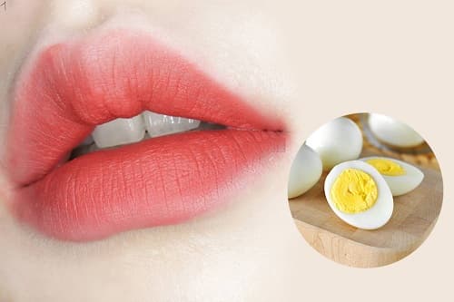 Sau phun môi nên ăn kiêng những gì để lên màu chuẩn, ăn trứng có sao không?