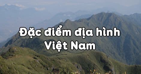 Câu trắc nghiệm Địa lý lớp 8 Bài 28 có đáp án: Đặc điểm địa hình Việt Nam