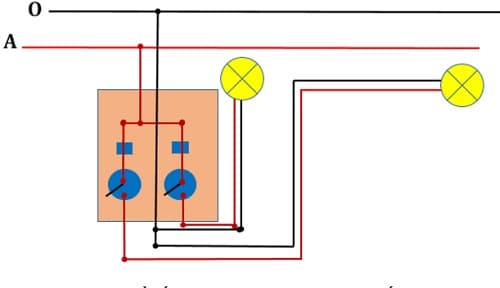 Câu trắc nghiệm Công nghệ 9 Bài 8 có đáp án: Thực hành Lắp mạch điện hai công tắc hai cực điều khiển hai đèn (phần 1)