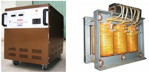 Câu trắc nghiệm Công nghệ lớp 8 Bài 46 có đáp án: Máy biến áp một pha