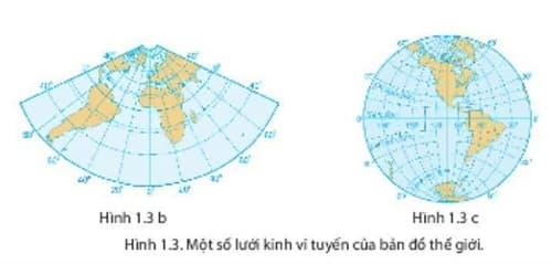 Câu trắc nghiệm Địa lý lớp 6 Bài 2 có đáp án: Bản đồ, một số lưới kinh, vĩ tuyến