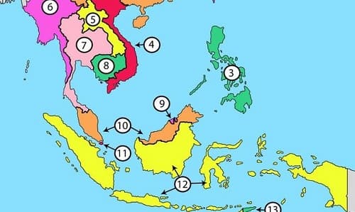 Câu trắc nghiệm Lịch sử lớp 6 Bài 11 có đáp án: Các quốc gia sơ kì ở Đông Nam Á