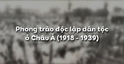 Trắc nghiệm Lịch sử 8 Bài 20 có đáp án: Phong trào độc lập dân tộc ở châu Á (Phần tiếp)